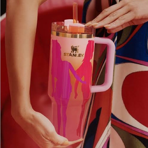 Stanley Barbie Tumbler - Pink and Orange - Picture 3 of 4